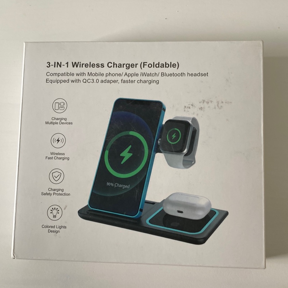 3 in 1 wireless charger